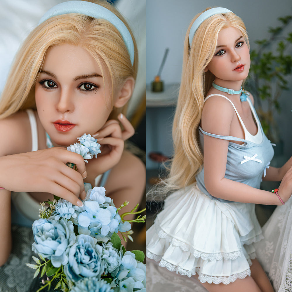 148cm Blonde TPE Silicone Realistic Doll Lifelike Human Model - Jooytoy