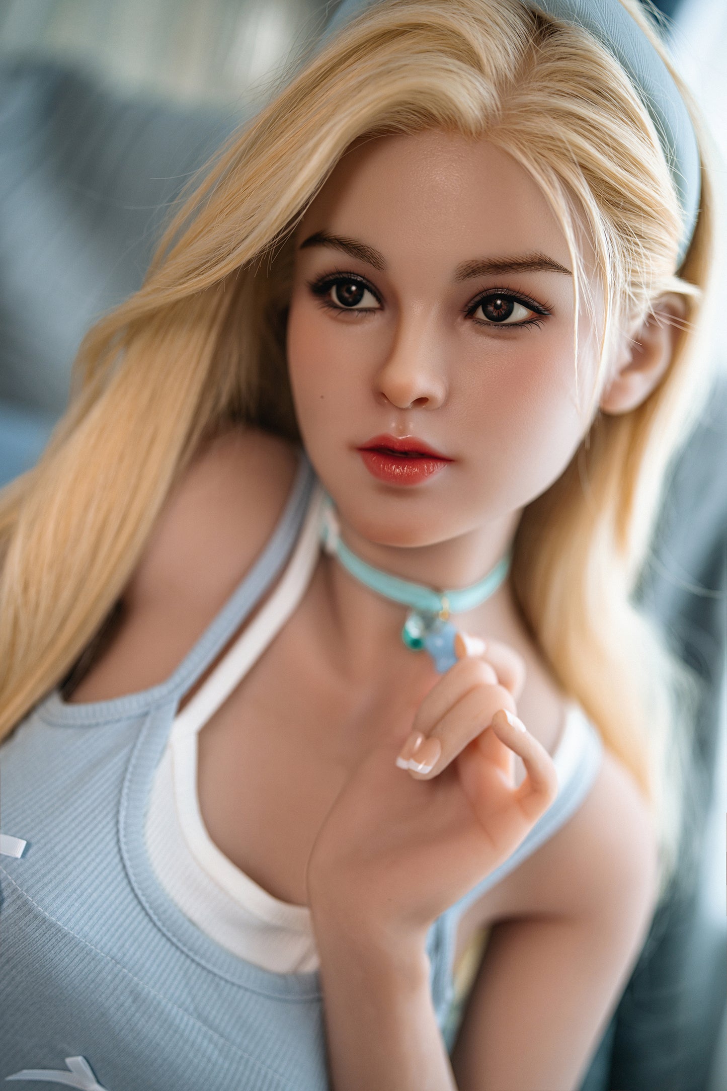 148cm Blonde TPE Silicone Realistic Doll Lifelike Human Model - Jooytoy