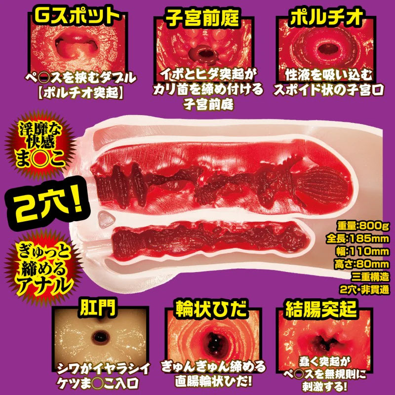 NPG Onahole Proof 13 Lemon Tanaka Realistic Vagina Male Masturbator Cup - Jooytoy