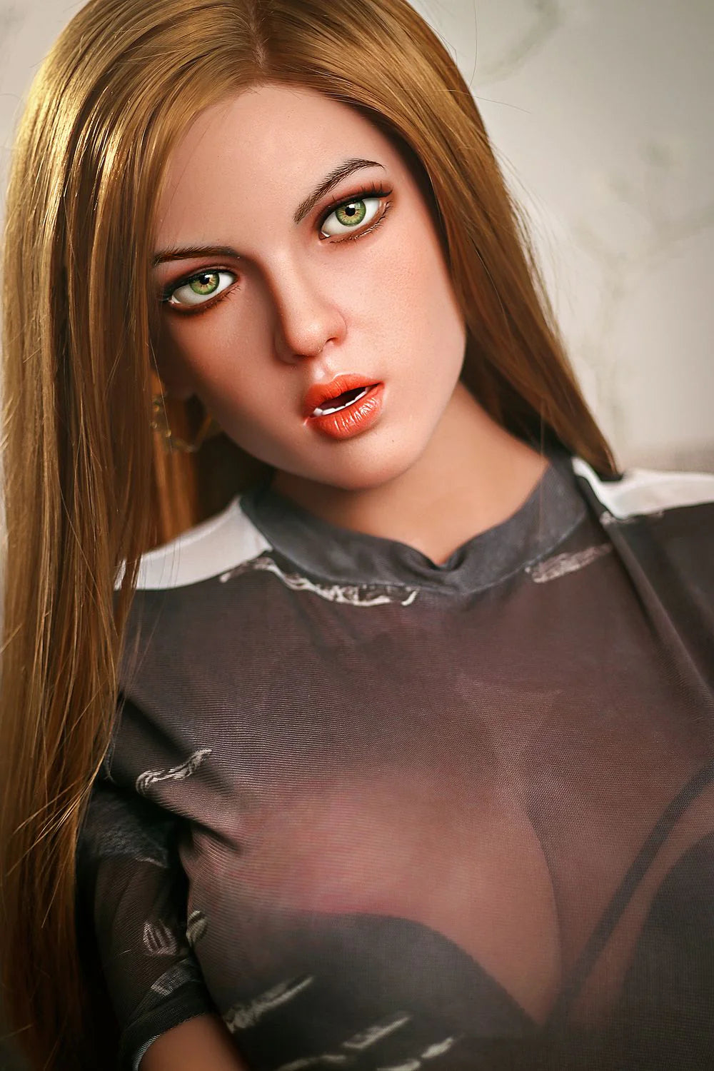 158cm Silicone Head Realistic Big Breasts Sex Doll Edna
