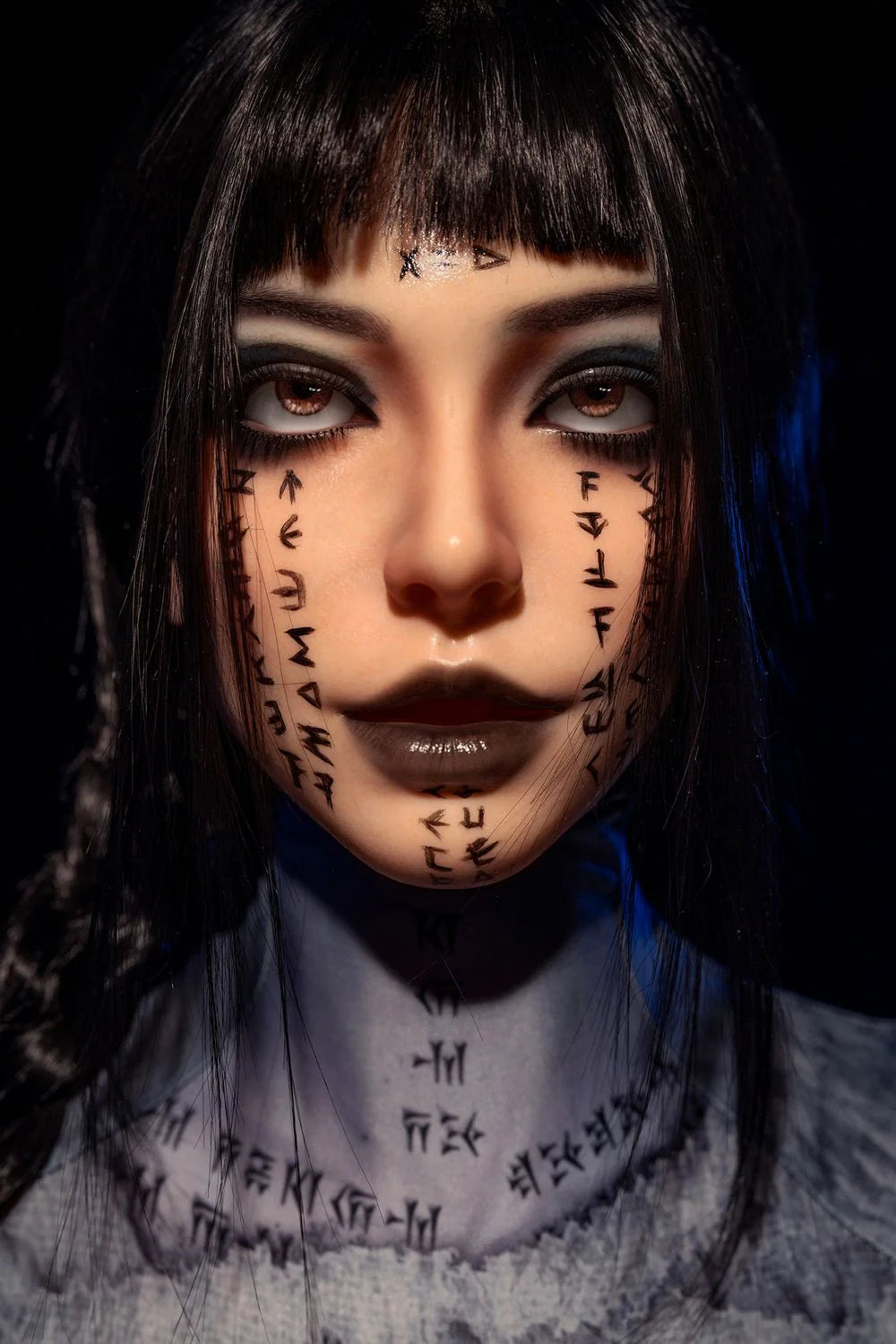 166cm Silicone Head Asian Cosplay Doll Lifelike Human Model Blanche - Jooytoy