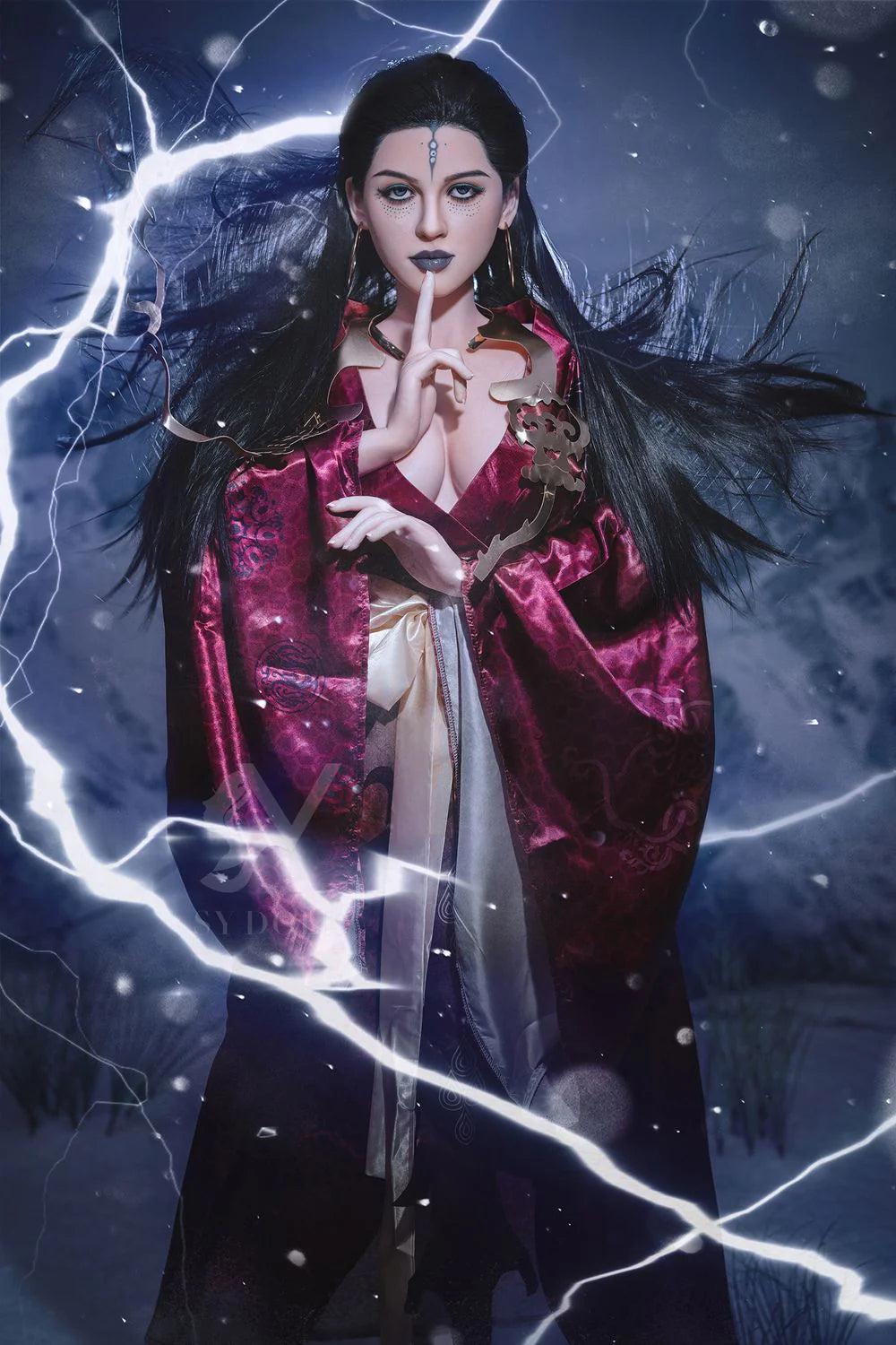 164cm Full Silicone Game Cosplay Dark Series Doll Lifelike Human Model Kyra - Jooytoy