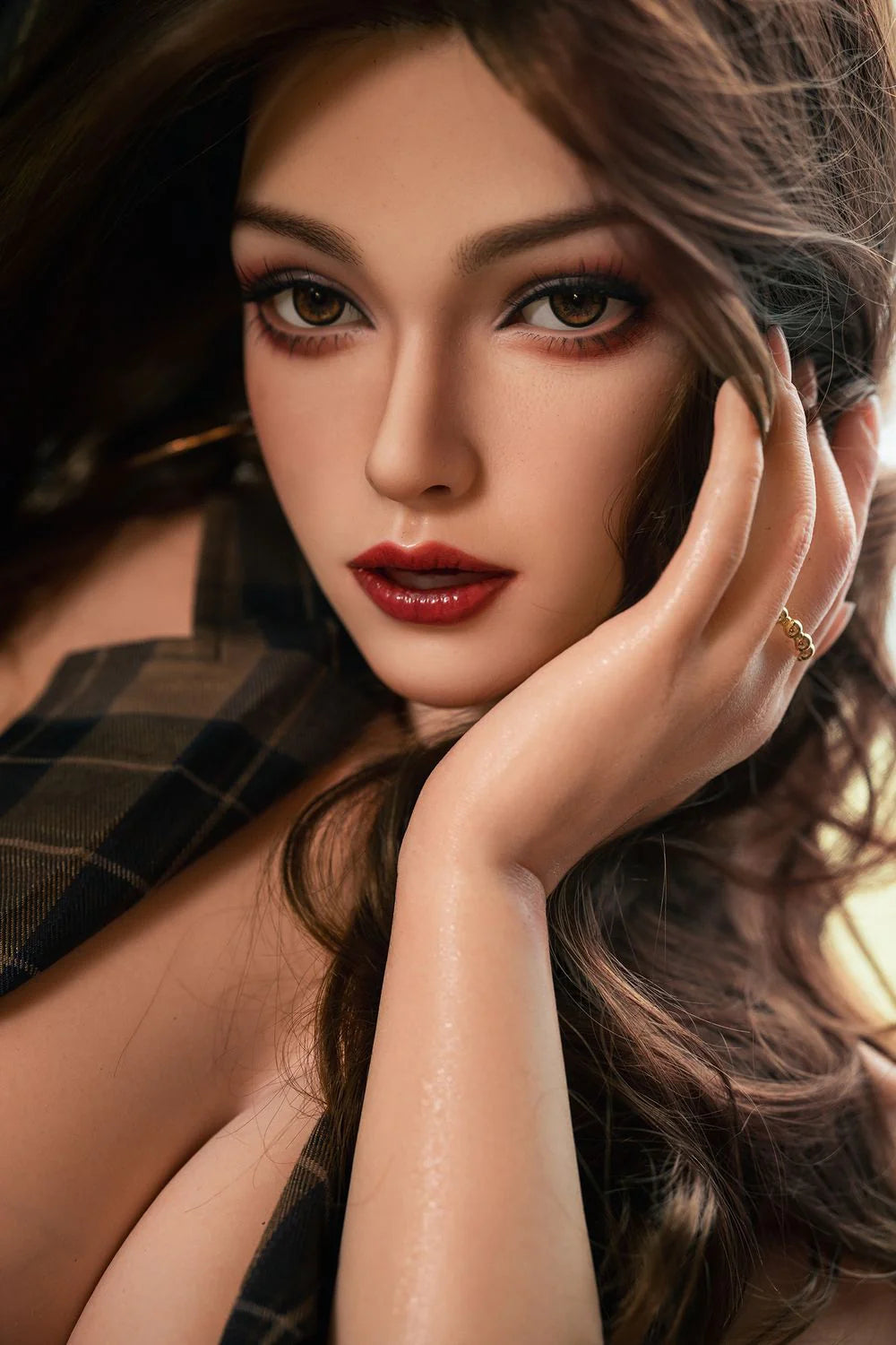 164cm Full Silicone Uniform Cosplay Doll Lifelike Human Model Claire - Jooytoy