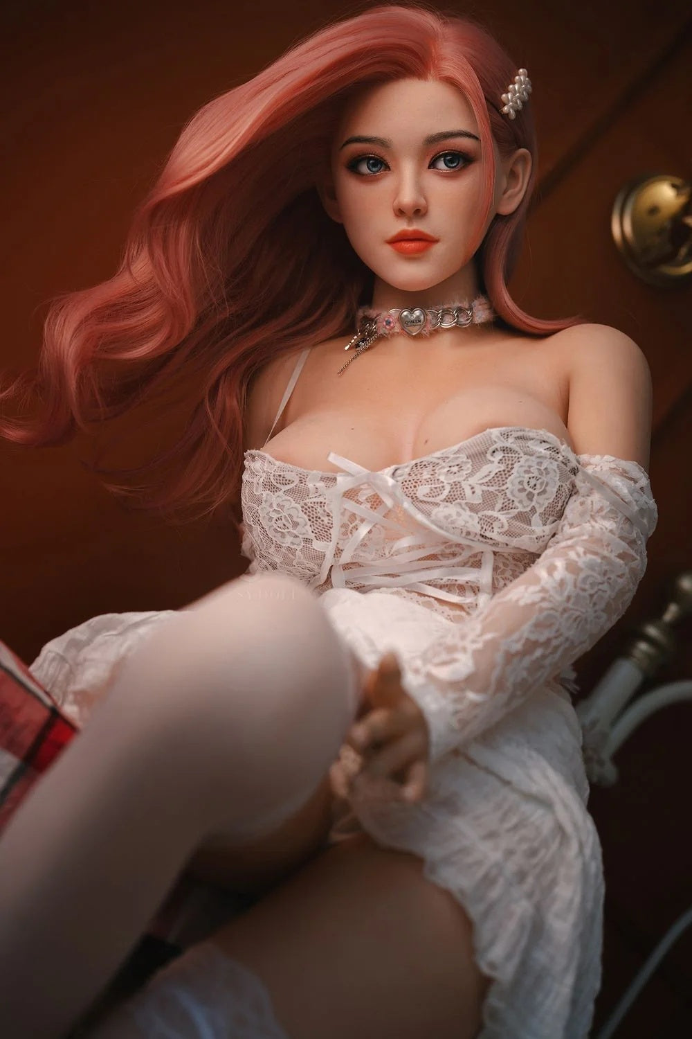 160cm Silicone Head Realistic Big Breasts Sex Doll Sarah