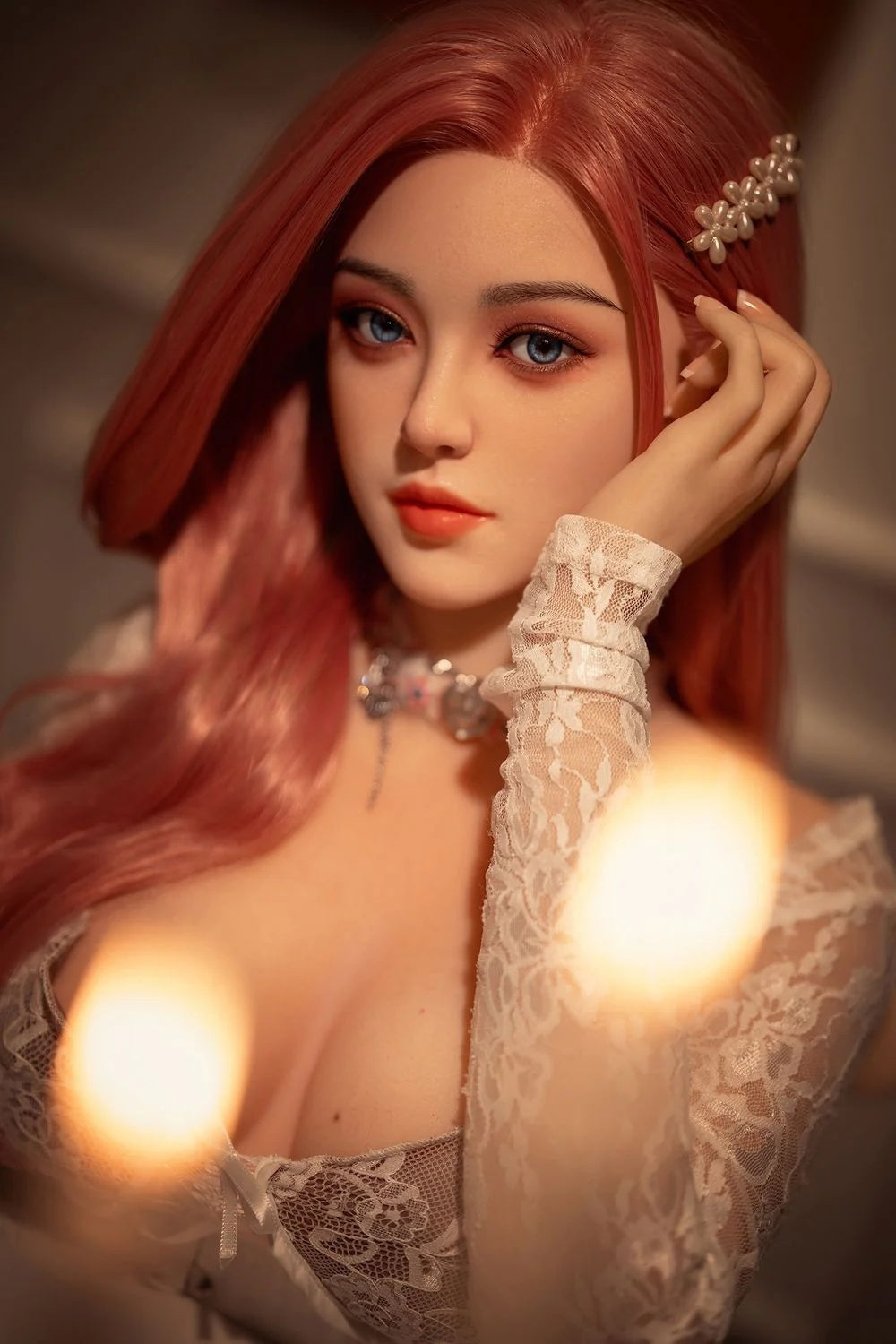 160cm Silicone Head Realistic Big Breasts Sex Doll Sarah