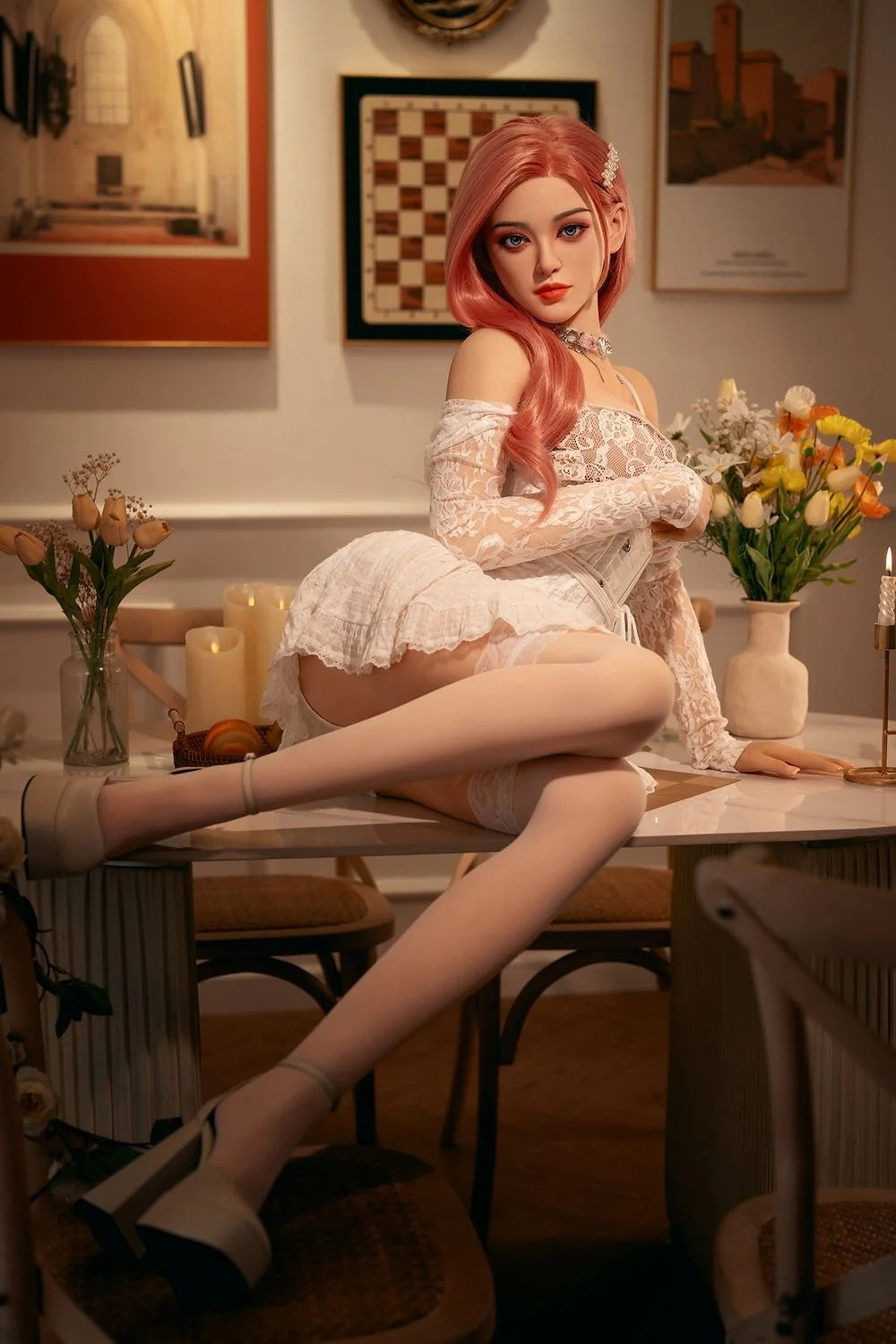 160cm Silicone Head Realistic Big Breasts Sex Doll Sarah
