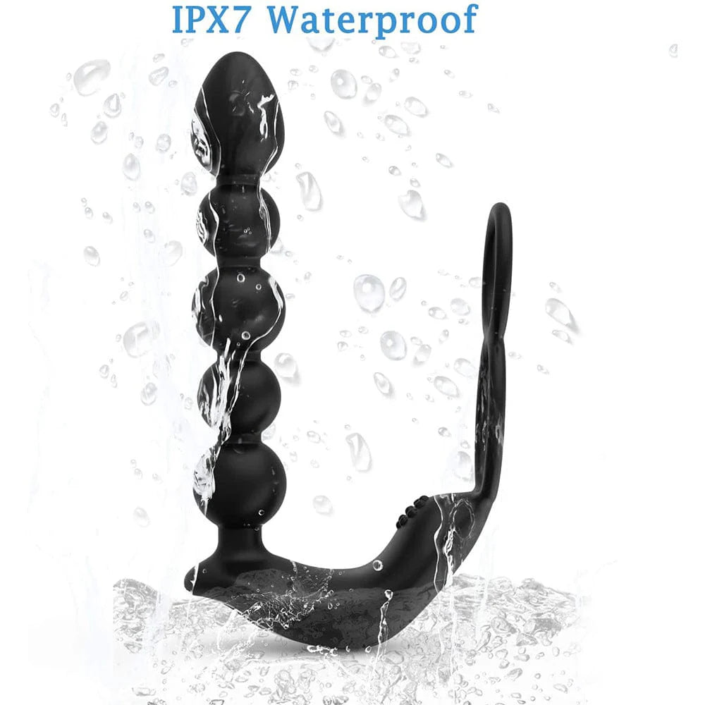 Remote Control Anal Beads Prostate Massager for Men | Vibrating Male Sex Toy - Jooytoy