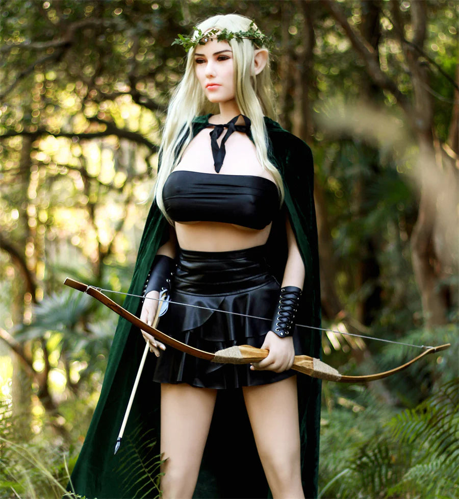 165cm TPE Realistic Anime Elf Sex Doll with Big Breasts – Brianne Fantasy Love Doll - Jooytoy