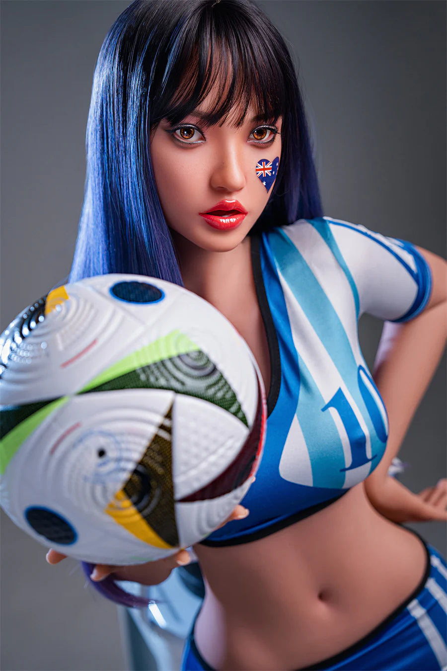 152cm Silicone Realistic Cheerleader Sex Doll with Big Breasts – Fern - Jooytoy