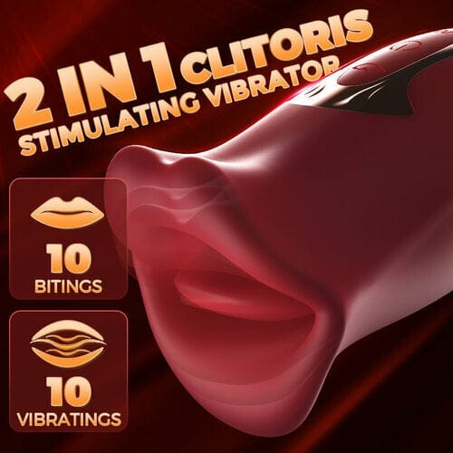 Licking Vibrator for Women – Multi-Frequency Tongue Stimulator with Vibration & Oral Pleasure - Jooytoy