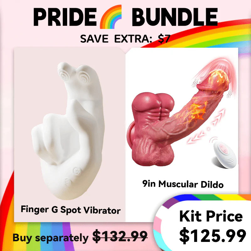 Golden Hand G-Spot Vibrator with Heating & Clitoral Stimulator | Women’s Sex Toy - Jooytoy