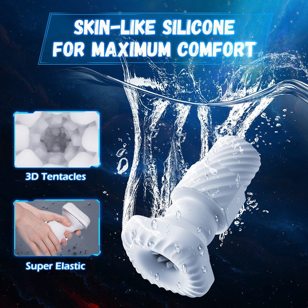Game Cup Telescopic Vibrating Heating Masturbator for Men | Realistic Automatic Male Sex Toy - Jooytoy