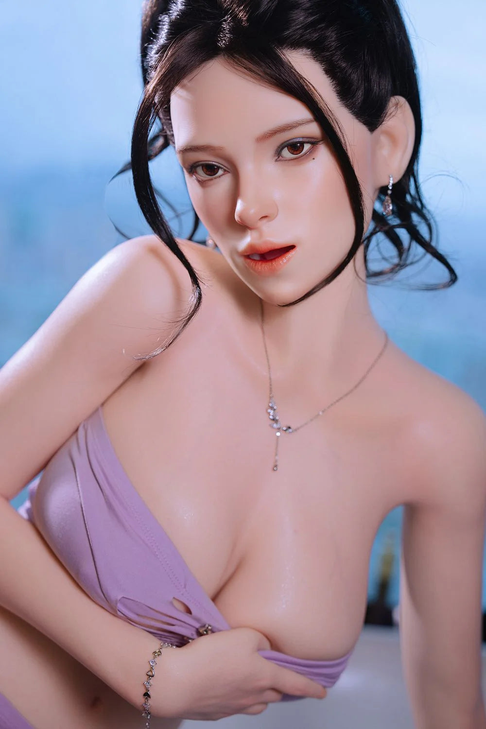 166cm Full Silicone Realistic Curvaceous Office Lady Big Breasts Sex Doll – Zora - Jooytoy