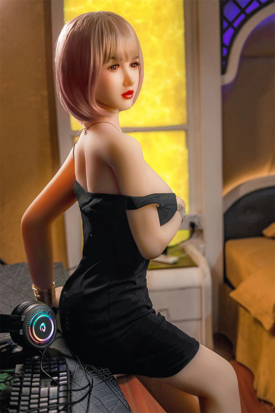 165cm Silicone Head Realistic Asian Sex Doll with Big Breasts – Bridget Lifelike Love Doll - Jooytoy