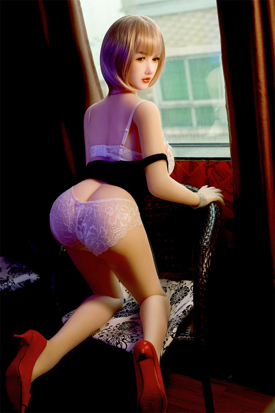 165cm Silicone Head Realistic Asian Sex Doll with Big Breasts – Bridget Lifelike Love Doll - Jooytoy