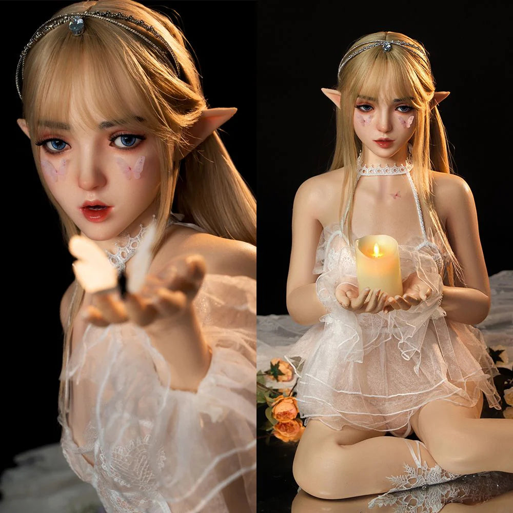 150cm（ 4.92‘) - Full Silicone - M Series Model Figure Elf Anime Cosplay Sex Doll - Joy - Jooytoy