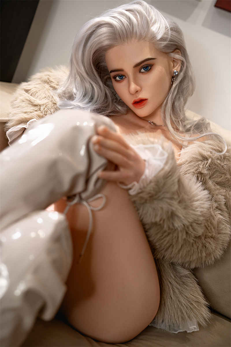 164cm Silver Hair Cosplay TPE Silicone Doll Lifelike Human Model Chloe - Jooytoy