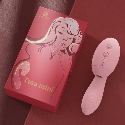 Tina Mini Suction Vibrating Massager – Discreet Female Pleasure Toy - Jooytoy