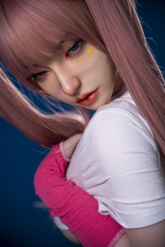 164cm Harley Quinn Cosplay Full Silicone Doll Lifelike Human Model Maggie