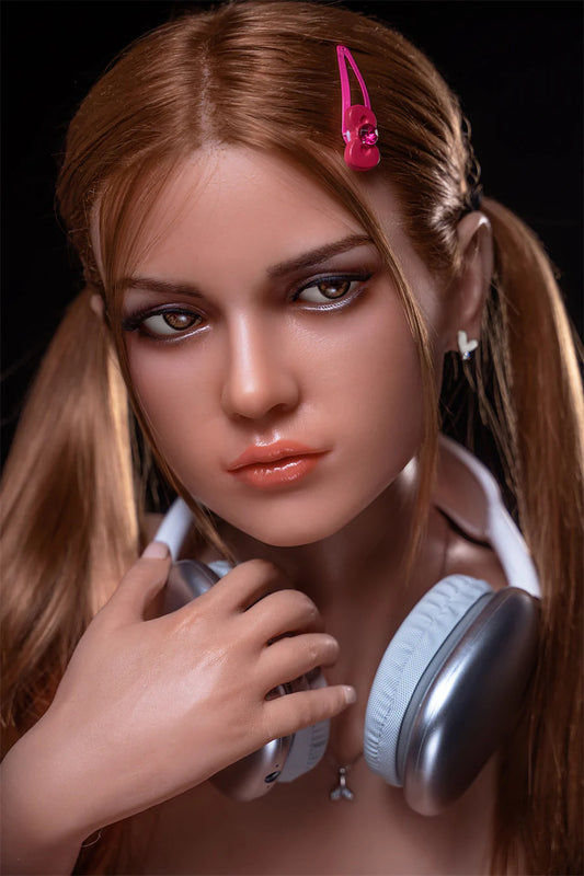 158cm Silicone Head Realistic Big Breasts Sex Doll Edna