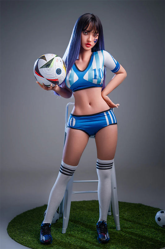 152cm Silicone Realistic Cheerleader Sex Doll with Big Breasts – Fern - Jooytoy