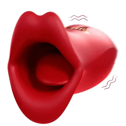 Licking Vibrator for Women – Multi-Frequency Tongue Stimulator with Vibration & Oral Pleasure - Jooytoy