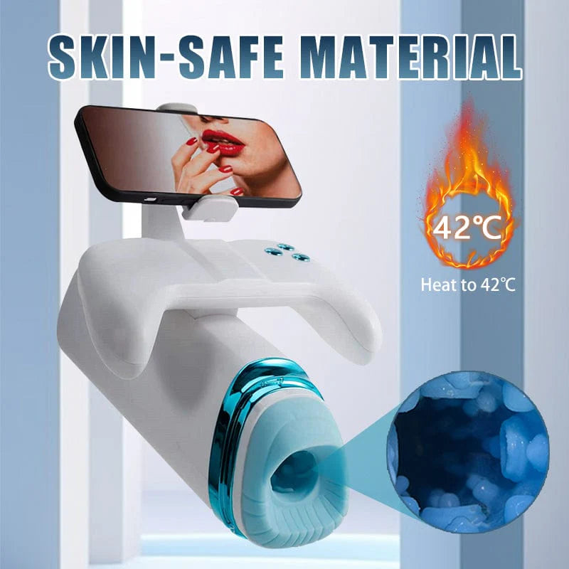 Automatic Heating Thrusting Vibrating Male Masturbator Cup - Jooytoy