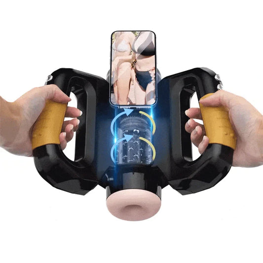 Automatic Thrusting Rotating Talking Masturbator Cup for Men - Jooytoy