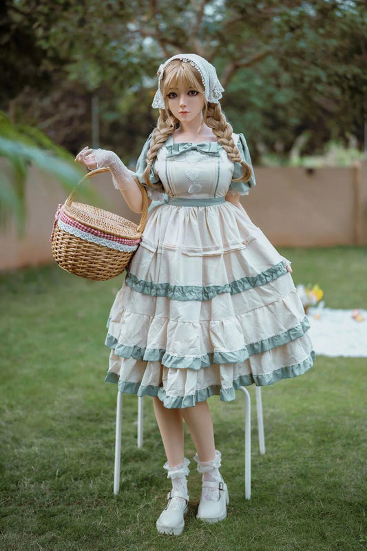 164cm Full Silicone Realistic Blonde Lolita Big Breasts Sex Doll – Vanessa Seductive Alluring Companion - Jooytoy