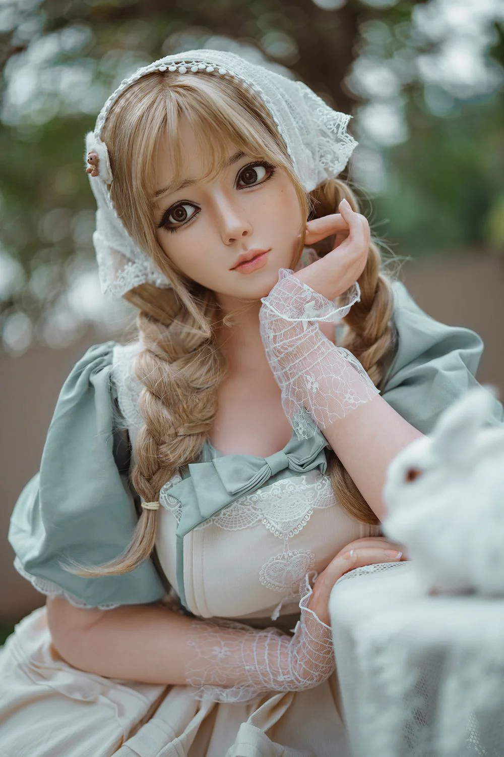 164cm Full Silicone Realistic Blonde Lolita Big Breasts Sex Doll – Vanessa Seductive Alluring Companion - Jooytoy