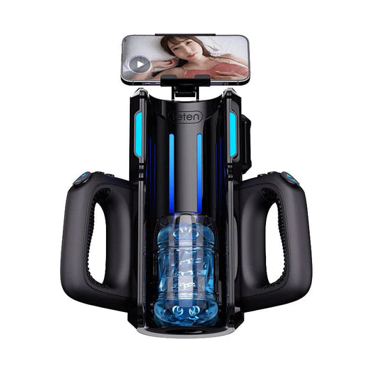 Thrusting Cannon King Male Masturbator with Realistic Liner | Automatic Sex Toy for Men - Jooytoy