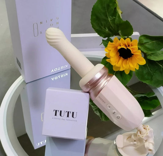 KISSTOY TUTU Thrusting Vibrator | Automatic Thrusting Dildo for Women - Jooytoy