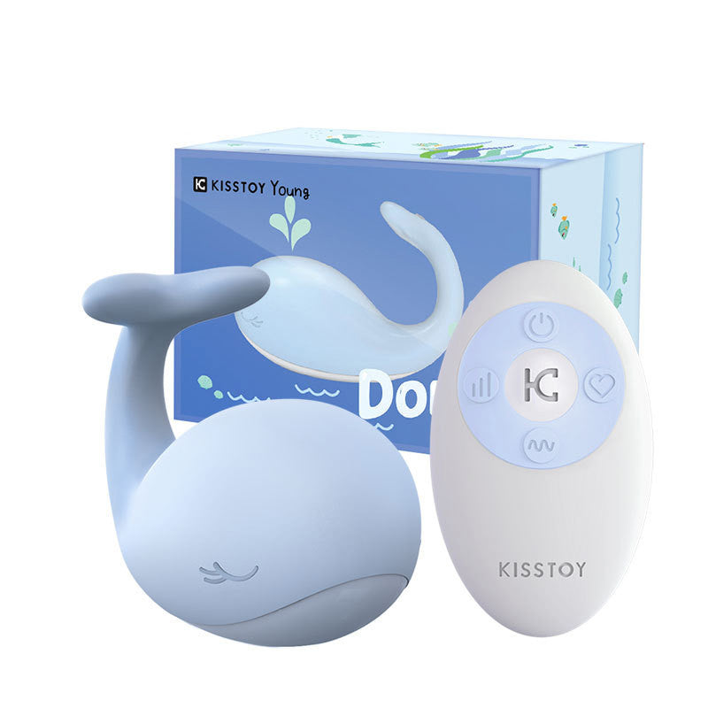 Young Doris Whale Cute Wireless Remote Control Vibrating Egg for Women - Jooytoy