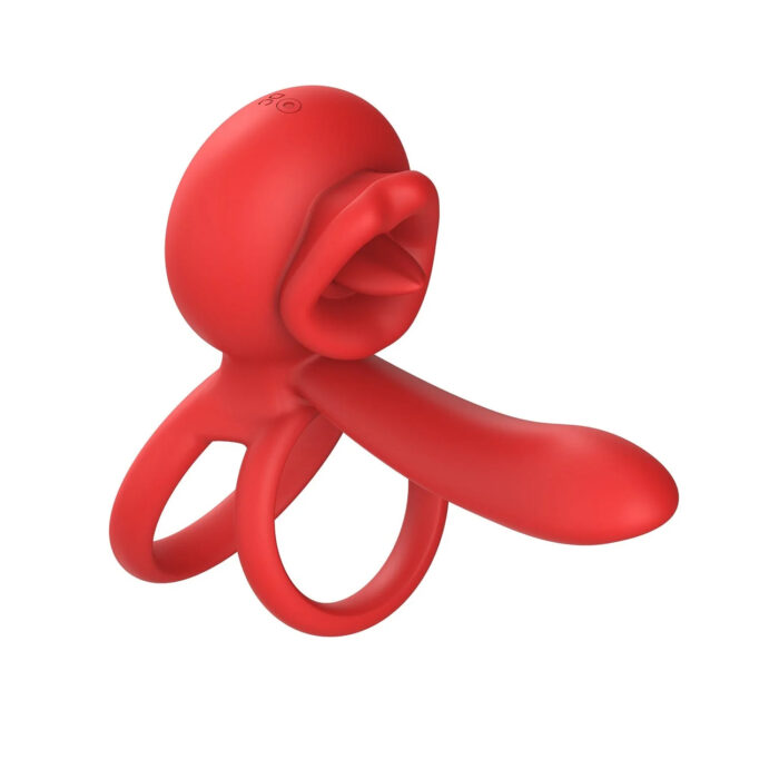 Dragon Tongue 2-in-1 Cock Ring - Image 1