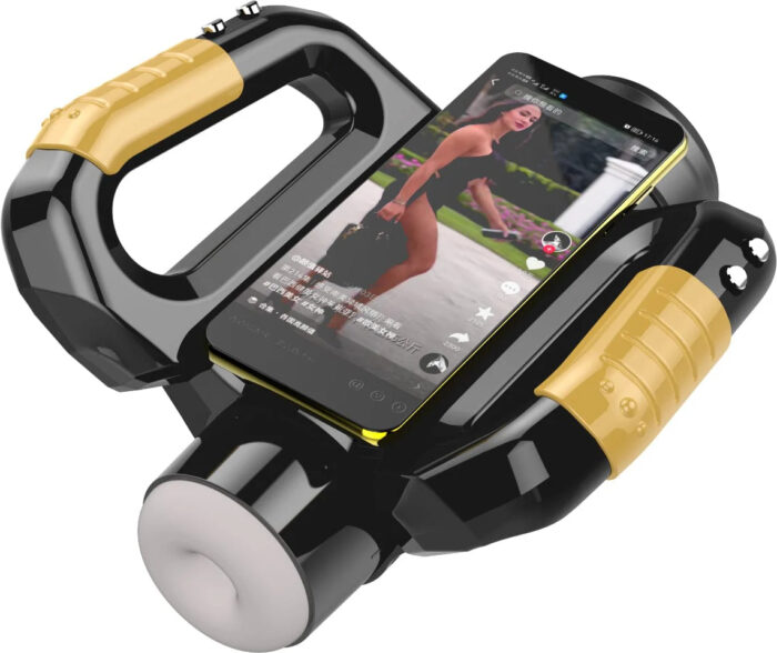 Game Cup Telescopic Vibrating Heating Masturbator - Image 6