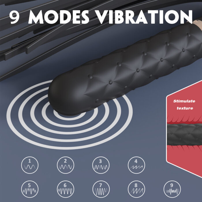 SM USB Rechargeable Vibration Whip - Image 6