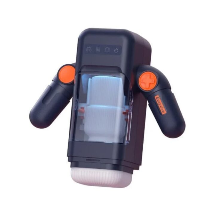 Game Cup Telescopic Vibrating Heating Masturbator - Image 1