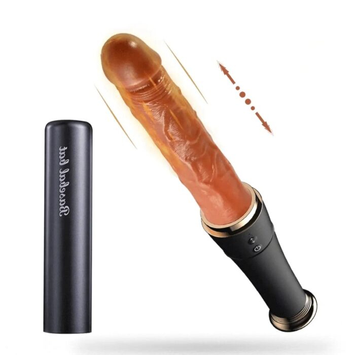 Automatic Telescopic Heating Dildo - Image 3