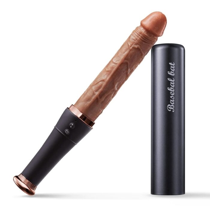Heating Dildo (8)Afbeelding Automatic Telescopic Heating Dildo - Image 1