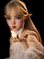 150cm Elf Girl Silicone Sex Doll with Jelly Breasts and Standable Design