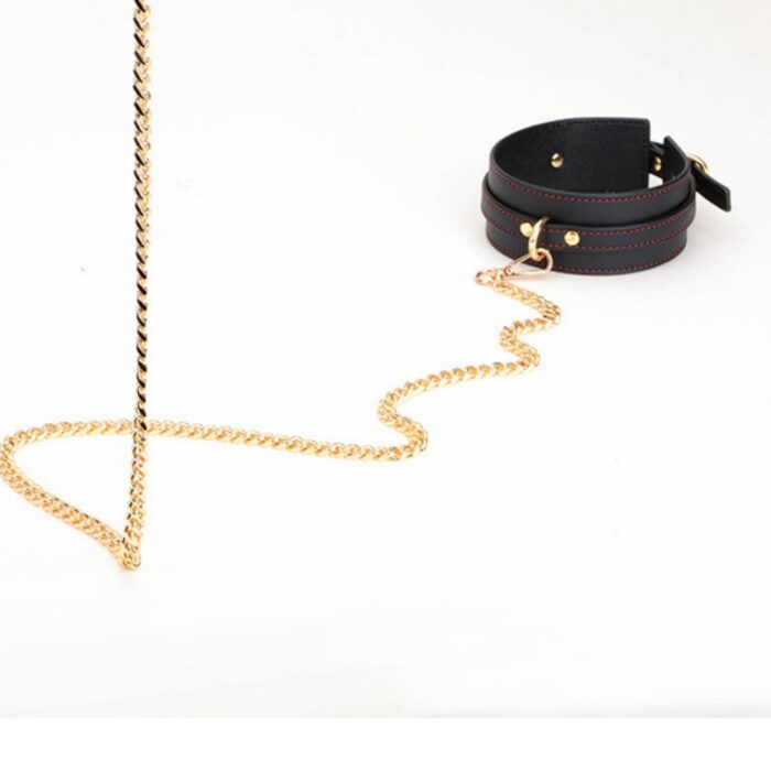 Leather Handcuffs Bondage Set - Image 9