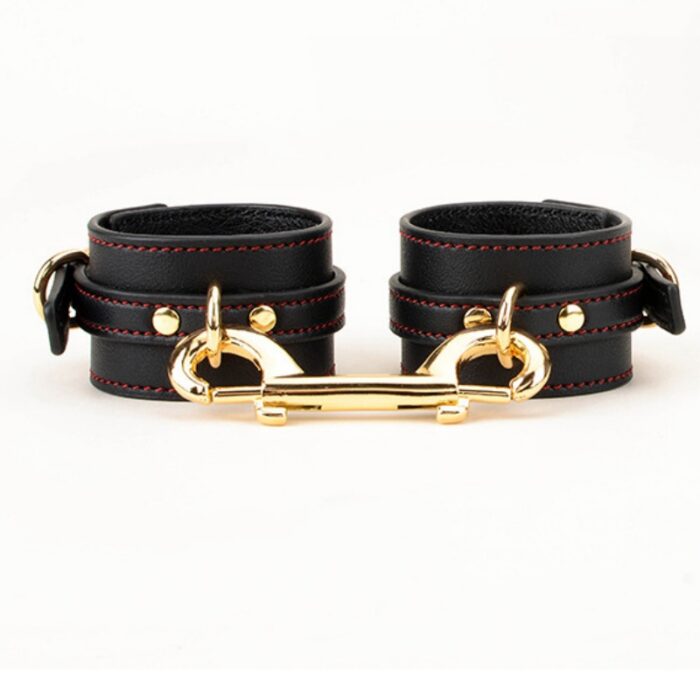 Leather Handcuffs Bondage Set - Image 8