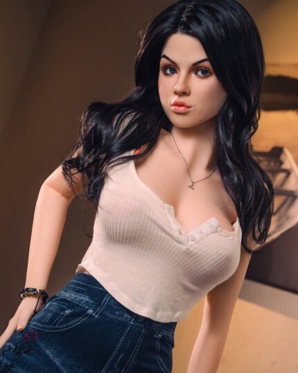 160cm C-Cup Muñeca sexual de pie con cabeza de silicona