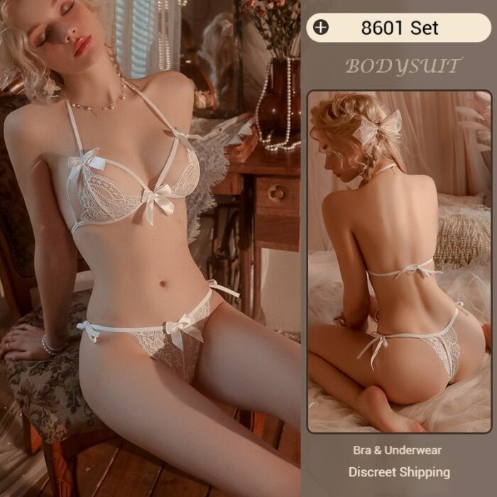 Sexy Lace 3-Piece Lingerie Set - Image 8