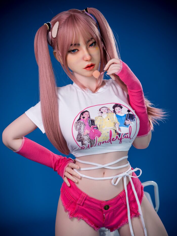 jooycm Realistyczna lalka wykonana w całości z silikonu z wszczepionymi włosami i funkcją jamy ustnej 164cm Full Silicone Realistic Doll with Implanted Hair and Oral Function - Image 1